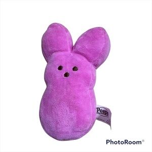Peeps Plush Pink Easter Stuffed Toy Kids
